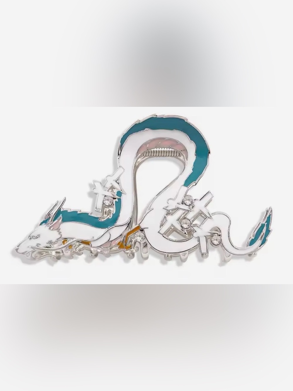 Studio Ghibli Spirited Away Haku Dragon Metal Hair Clip